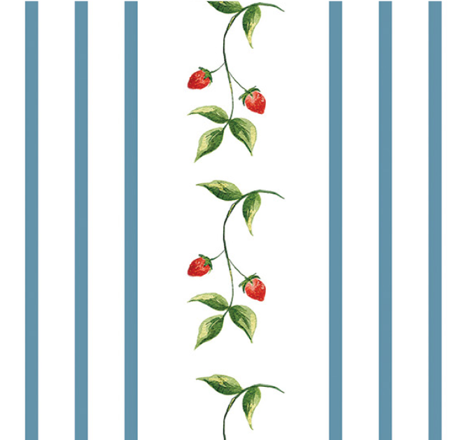 Strawberry & Blue Line