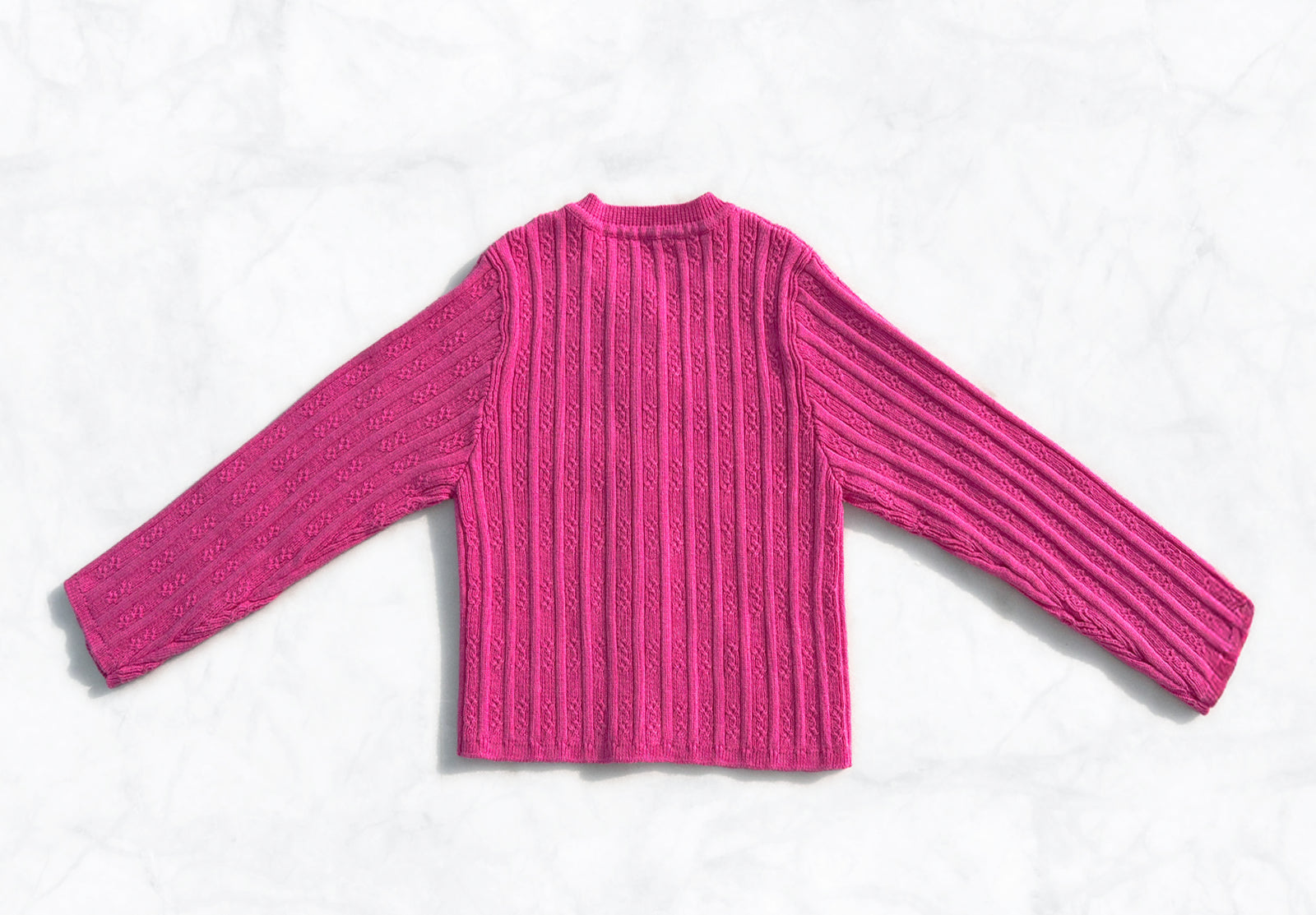 MÔME CHOIX Ribbed Cashmere Cardigan