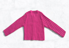 MÔME CHOIX Ribbed Cashmere Cardigan